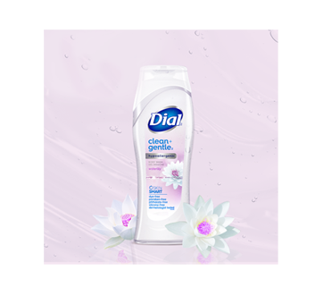 Image 3 du produit Dial - Clean + Gentle gel douche, 473 ml, lis d'eau