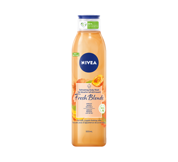 Image du produit Nivea - Fresh Blends gel douche rafraîchissant, 500 ml, abricot mangue et lait de riz