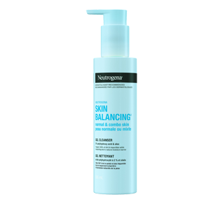 Skin Balancing gel nettoyant pour peau normale et mixte, 186 ml