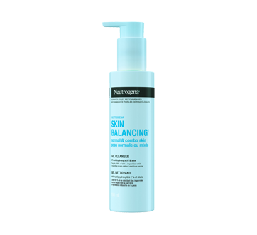Image du produit Neutrogena - Skin Balancing gel nettoyant pour peau normale et mixte, 186 ml