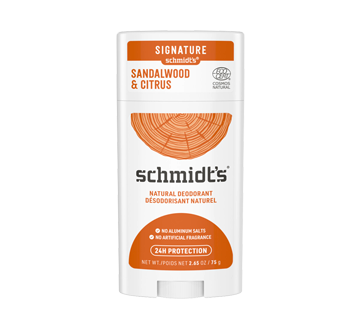 Image 1 du produit Schmidt's - Désodorisant naturel, 75 g, bois de santal et agrume