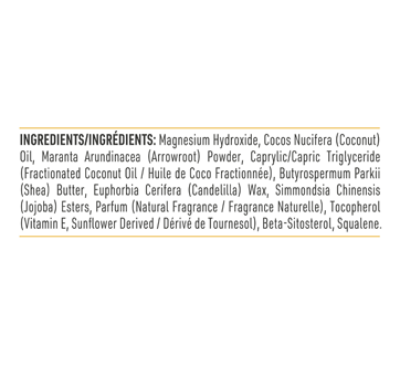 Désodorisant naturel pour peaux sensibles, 75 g, anana et noix de coco