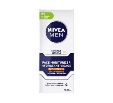 Image du produit Nivea Men - Hydratant peau sensible FPS 15, 75 ml