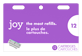 Vignette du produit Joy - Joy cartouches de rechange à cinq lames, 12 unités