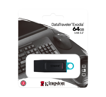 DataTraveler Exodia clé usb 64 GB, 1 unité