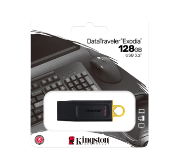 DataTraveler Exodia clé usb 128 GB, 1 unité
