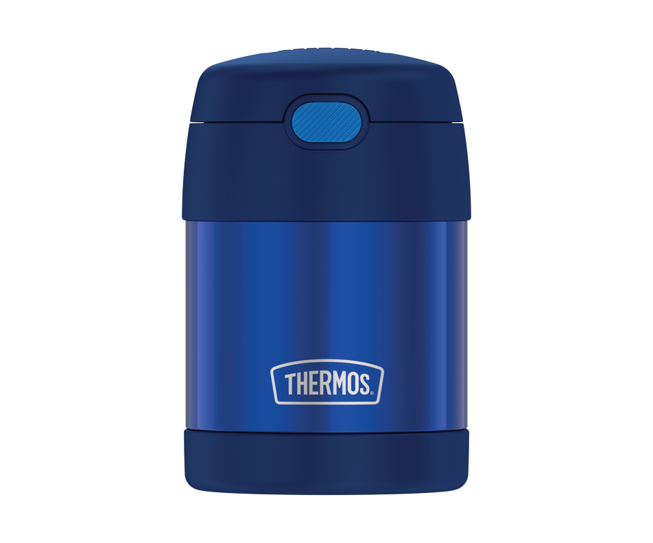 FUNtainer contenant à nourriture avec cuillère, marine, 290 ml