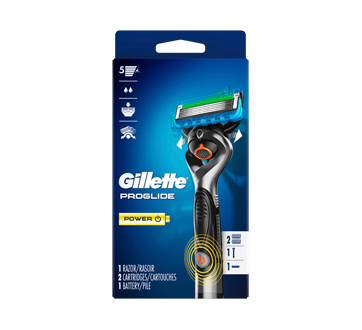 Image du produit Gillette - ProGlide Power pour hommes rasoir manche avec cartouche de rechange, 2 unités