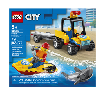 Image du produit Lego - Le tout-terrain de secours de la plage, 1 unité