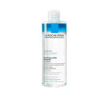 Eau micellaire biphasée ultra pour peaux et yeux sensibles, 400 ml
