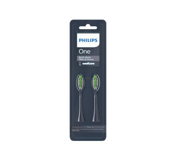 One by Sonicare têtes de brosse, 2 unités, minuit
