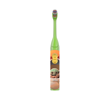 Image 2 du produit Oral-B - Brosse à dents électrique à pile pour enfants Star Wars The Mandalorian soie souple, 1 unité