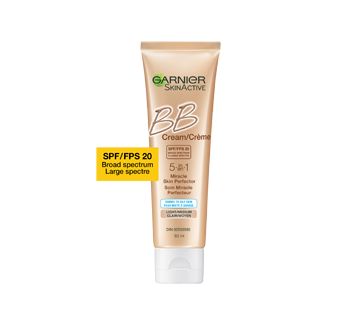 Image 2 du produit Garnier - SkinActive crème BB 5-en-1 pour peau mixte à grasse FPS 20, 60 ml, teint clair à médium
