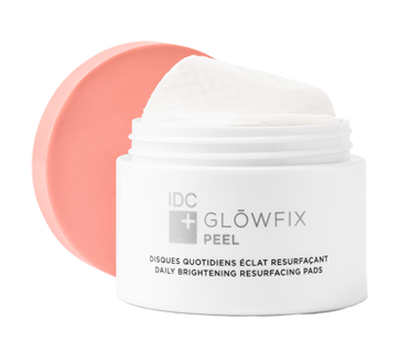 Glowfix Peel disques quotidiens éclat resurfaçant, 60 unités