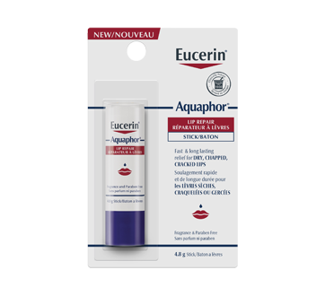 Image du produit Eucerin - Aquaphor bâton réparateur à lèvres pour lèvres sèches, craquelées ou gercées, 4.8 g