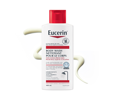 Nettoyant pour le corps pour peau sujette à l'eczéma, 400 ml