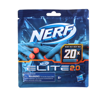 Nerf Elite 2.0 recharge de fléchettes, 20 unités