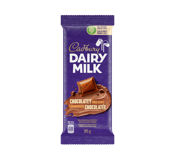 Image du produit Cadbury - Dairy Milk gourmandise chocolaté, 95 g