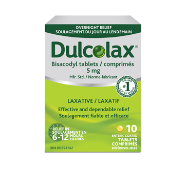 Image du produit Dulcolax - Laxatif bisacodyl comprimés 5 mg, 100 unités