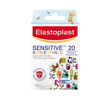 Image du produit Elastoplast - Sensitive assortiment de pansements pour enfants, 20 unités
