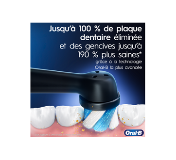 Image 2 du produit Oral-B - iO Series 7 brosse à dents électrique avec brossettes onyx noir, 1 unité