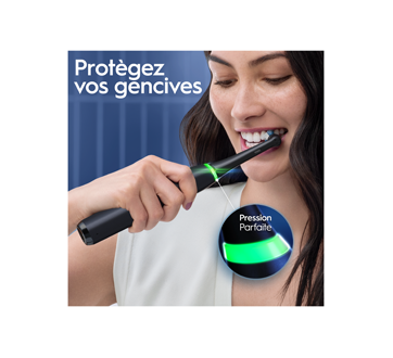 Image 4 du produit Oral-B - iO Series 7 brosse à dents électrique avec brossettes onyx noir, 1 unité