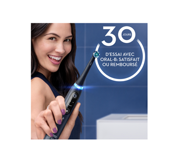 Image 10 du produit Oral-B - iO Series 7 brosse à dents électrique avec brossettes onyx noir, 1 unité
