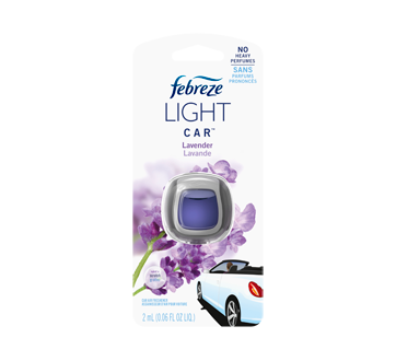 Light assainisseur d'air éliminateur d'odeurs pour voiture, 2 ml, lavande