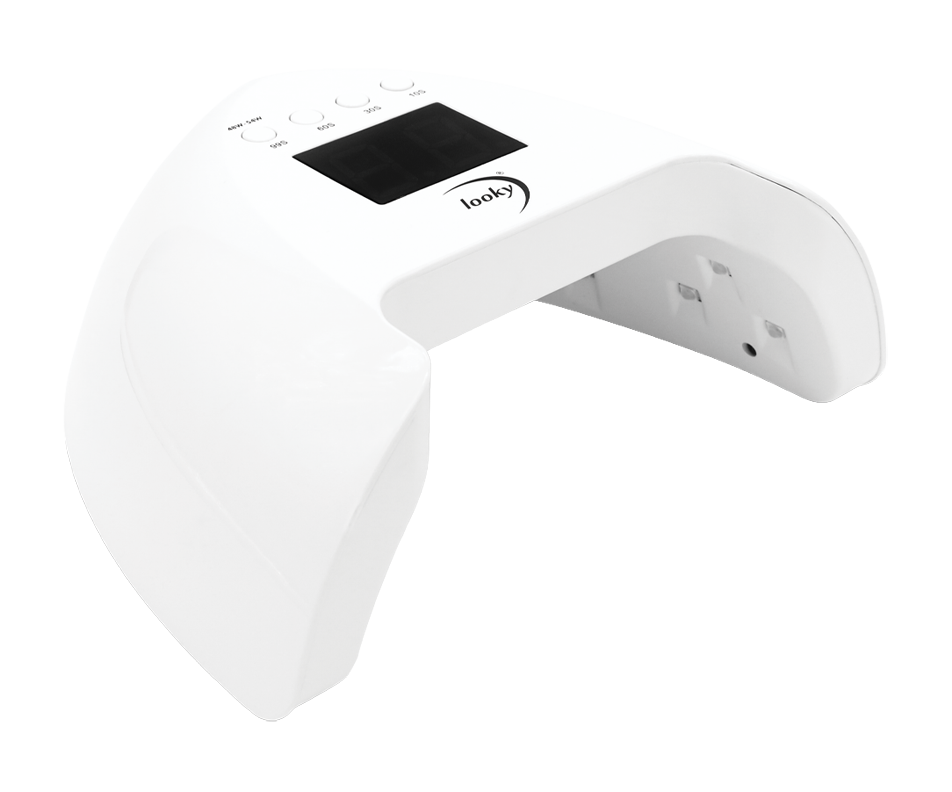 Deluxe lampe Del/UV pour les ongles, 1 unit Looky Faux ongles et