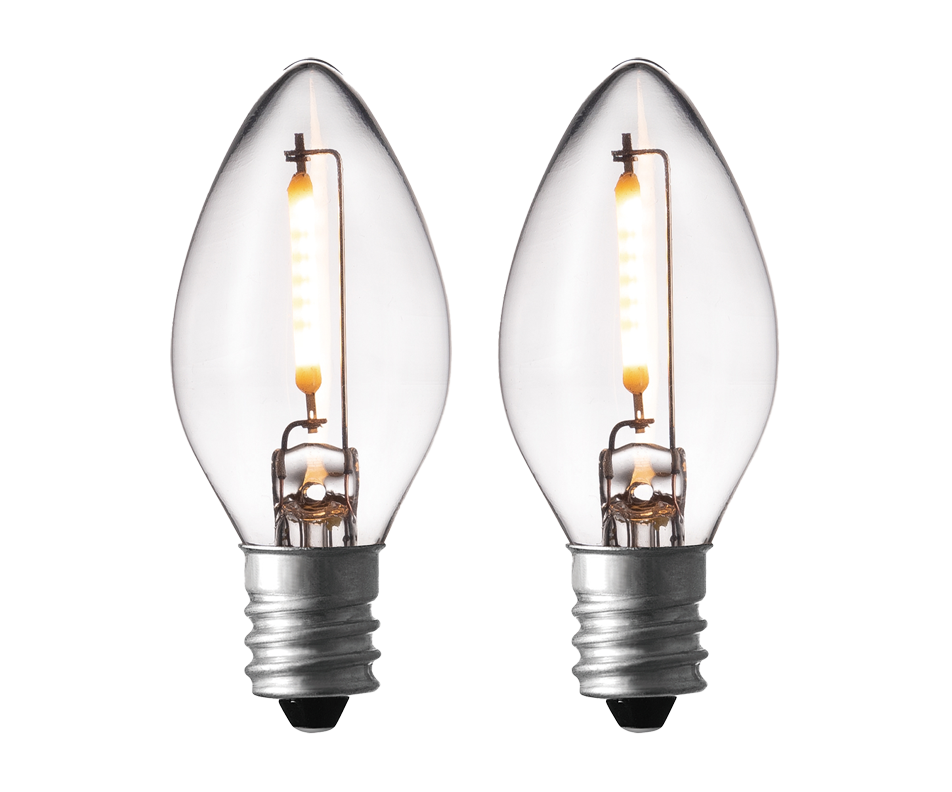 Ampoule pour veilleuse DEL 0,5 W, 2 unités Globe Electric Ampoule