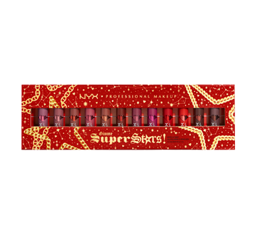 Gimme Super Stars! palette de rouges à lèvres mats, 12 unités