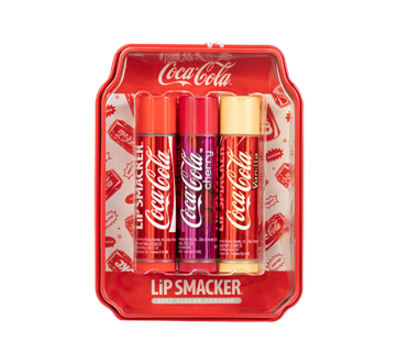Coca-Cola trio baume à lèvres, 3 unités