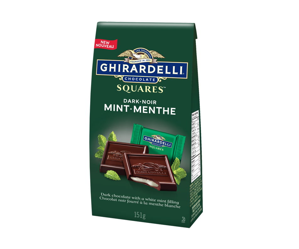 Sac de chocolat noir menthe, 151 g Ghirardelli En sac Jean Coutu