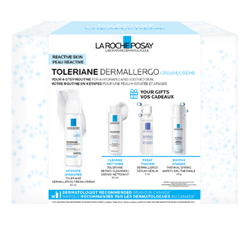 Image 1 du produit La Roche-Posay - Toleriane Dermallergo coffret crème pour peaux intolérantes, 4 unités/4 units