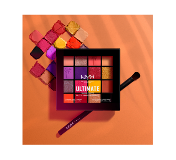 Image 2 du produit NYX Professional Makeup - Ultimate Festival palette d'ombres à paupière ultime, 3 g, Festival