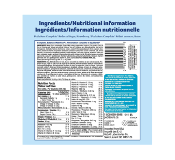 Image 6 du produit PediaSure - Complete supplément nutritionnel réduit en sucre, fraise, 4 x 235 ml