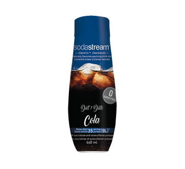 Concentré à base d'arômes naturels, 440 ml, cola  diète