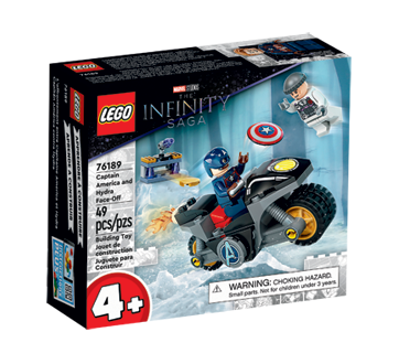 Image du produit Lego - L'affrontement entre Captain America et Hydra, 1 unité