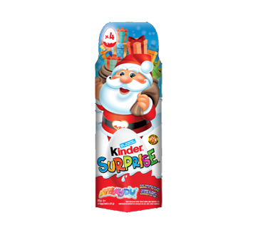 KINDER Surprise Père Noël traîneau en chocolat au lait 1 pièce 75g