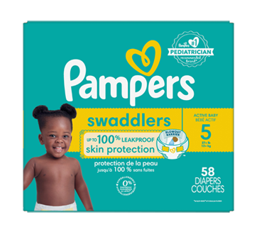 Pampers Couches Swaddlers format Supers Tailles N-6 
