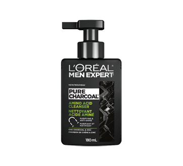 Image du produit L'Oréal Paris - Men Expert Pure Charcoal nettoyant acide aminé, 180 ml
