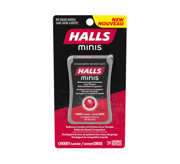 Image du produit Halls - Halls minis, 24 unités, saveur de cerise