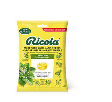 Image du produit Ricola - Pastilles citron menthe, 45 unités