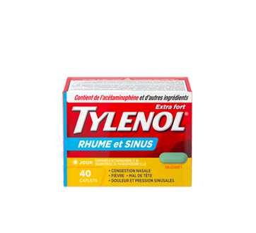 Image du produit Tylenol - Tylenol rhume et sinus extra fort, 40 unités