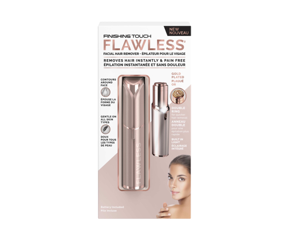 Flawless Finishing Touch Visage, 1 unité Finishing Touch Rasoir