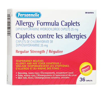 Image du produit Personnelle - Caplets contre les allergies régulier