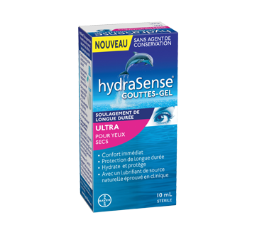 Image du produit HydraSense - HydraSense Ultra Eye Gel Gouttes pour les yeux secs, 10 ml