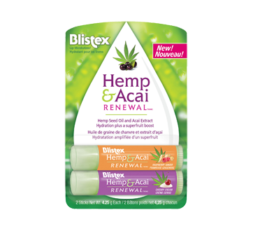 Hemp & Axai Renewal Lip Moisturizer, 4,25 g