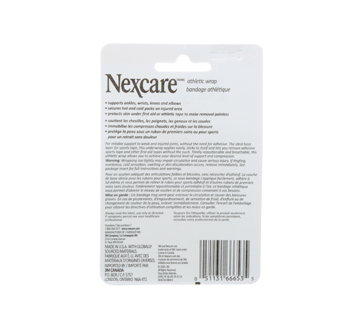 Image 1 du produit Nexcare - Bandage athlétique 76.2 mm x 2 m, 1 unité