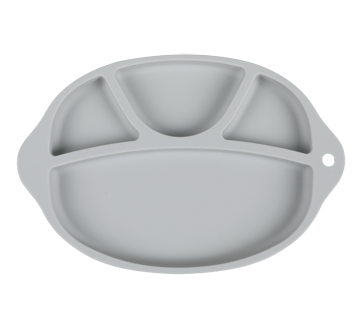 Assiette en silicone pour bébé, 1 unité